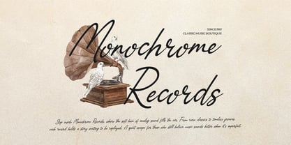 Temporal Hidden Font Poster 5