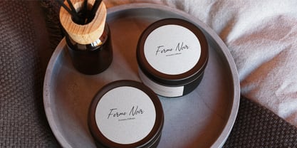 Temporal Hidden Font Poster 9