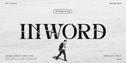 Inword Font Poster 1
