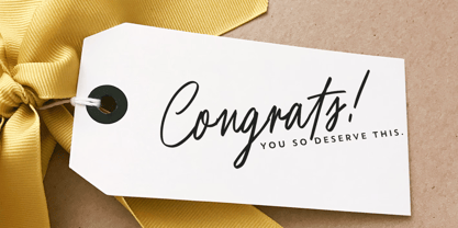 Young Bentley Font Poster 6