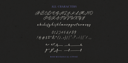 Young Bentley Font Poster 9