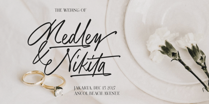 Young Bentley Font Poster 3