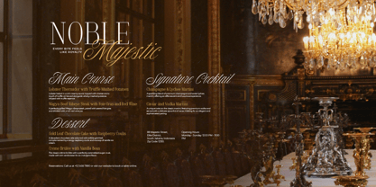 Comport Beauty Font Poster 2