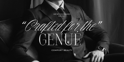 Comport Beauty Font Poster 8