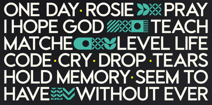 GC Calvo Font Poster 11