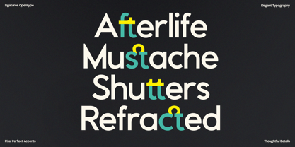 GC Calvo Font Poster 15
