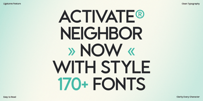 GC Calvo Font Poster 2