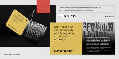 Feurotype Font Poster 6