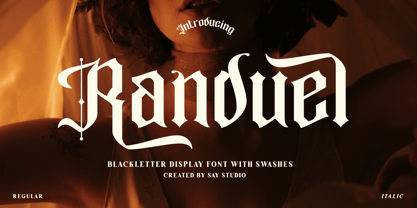 Randuel Font Poster 1