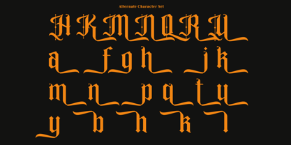 Randuel Font Poster 12