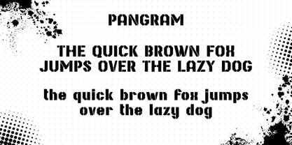 Battle Grid Font Poster 8