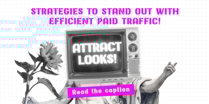 Battle Grid Font Poster 4