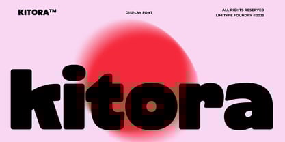 Kitora Font Poster 1