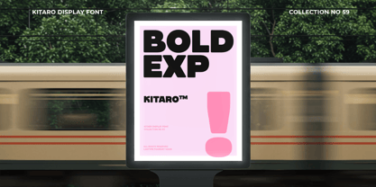 Kitora Font Poster 6