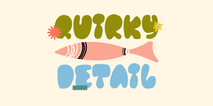 Funky Things Font Poster 4