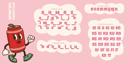 Grovyle Font Poster 4