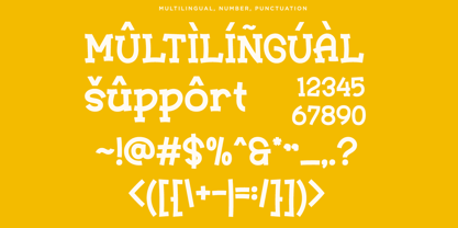 Macrola Font Poster 13