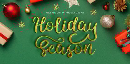 Merry Whimsy Font Poster 7