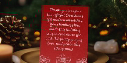 Merry Whimsy Font Poster 15