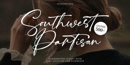 Southwest Partisan Font Poster 1