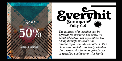 Foermality Serif Font Poster 3