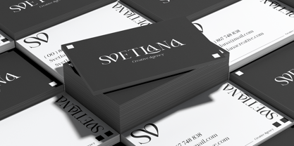 Avires Font Poster 3