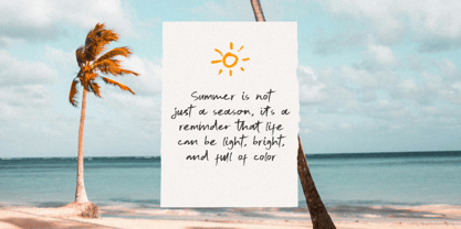 Better Moments Font Poster 2