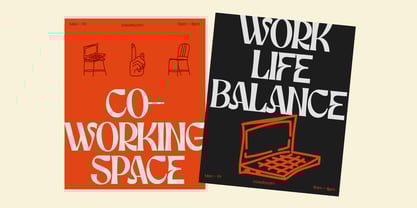 Dravica Font Poster 9