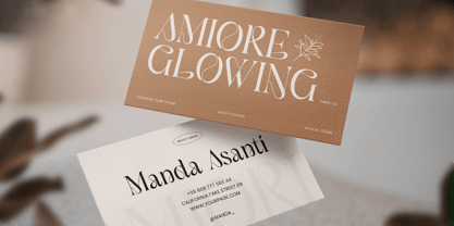 Camelia Font Poster 7
