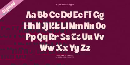 Bigmod Font Poster 4