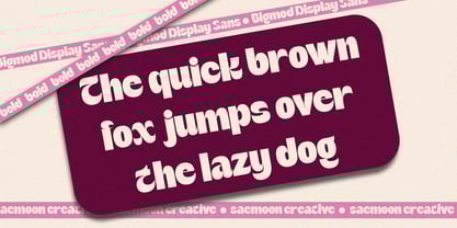 Bigmod Font Poster 3