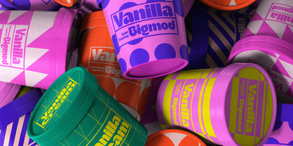 Bigmod Font Poster 5