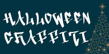 Dark Christmas Font Poster 4