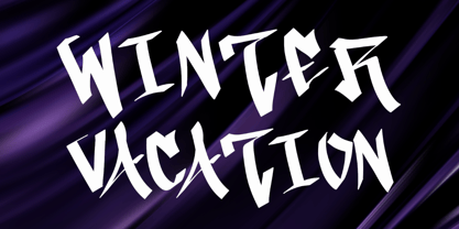 Dark Christmas Font Poster 3