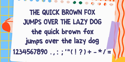 Wet Marker Font Poster 4