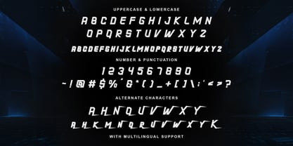 Super Guardian Font Poster 8