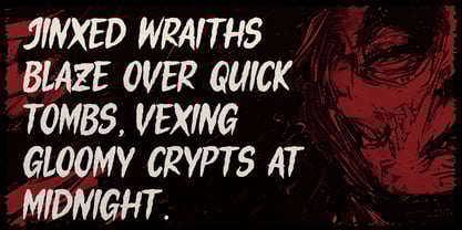 Tangkurak Font Poster 6