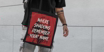 Tangkurak Font Poster 7