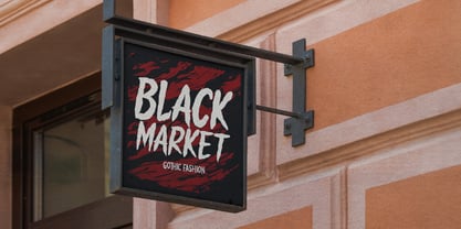 Tangkurak Font Poster 8