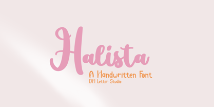 Halista Font Poster 1