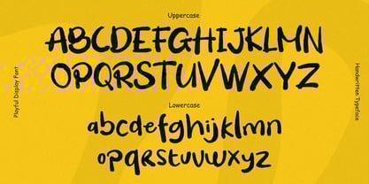 Bunny Carroty Font Poster 2
