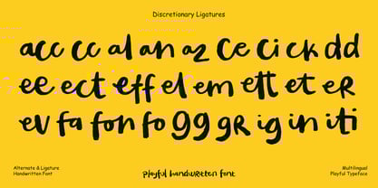 Bunny Carroty Font Poster 10