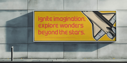 Burst Merch Font Poster 8