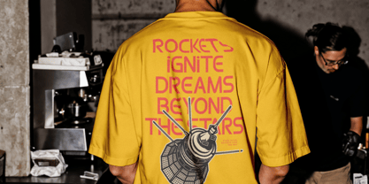 Burst Merch Font Poster 2