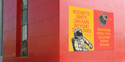 Burst Merch Font Poster 5