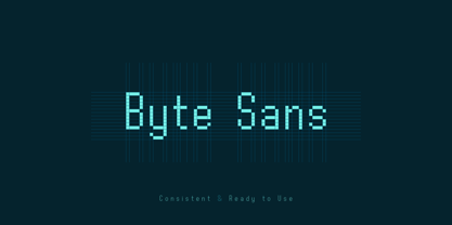 Byte Sans Font Poster 4