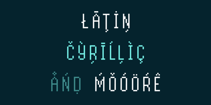 Byte Sans Font Poster 12