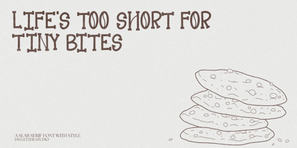 Chunk Story Font Poster 2