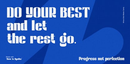 Now is Byolka Font Poster 2