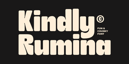 Kindly Rumina Font Poster 11